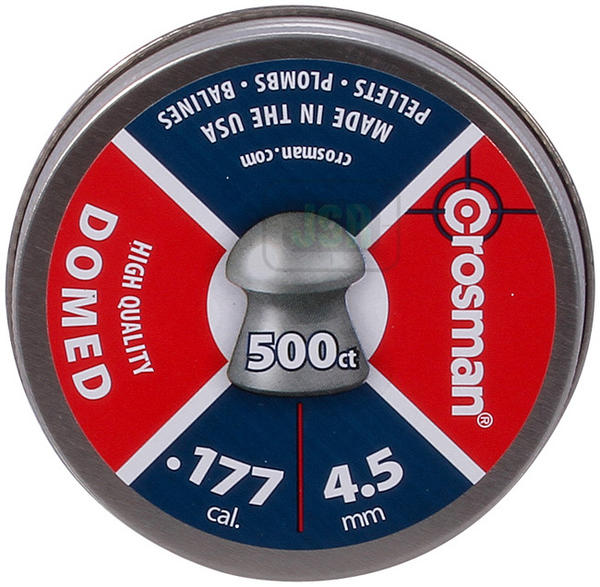 View Item Crosman Domed Pellets [.177][7.9gr] [500 Tin] 6-D177