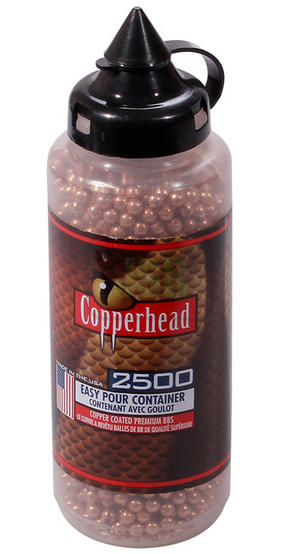 Crosman Copperhead Steel BB [.177 4.4mm][2500] [Plastic Bottle] 0747 Preview