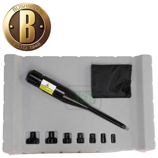 View Item Bushnell Laser Boresighter Suits .22 to .50 Calibre & 20 + 12 Gauge NEW MODEL