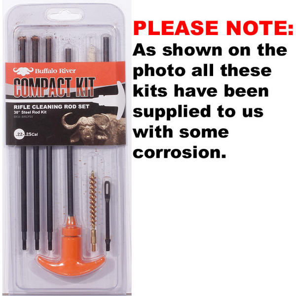 View Item Buffalo River Compact Cleaning Kit .22 - .25 cal BRCP22