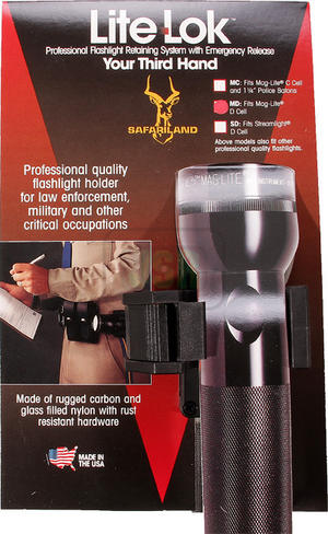 Safariland D Cell Lite Lok Retaining System - Suits Mag-Lite Torches Preview