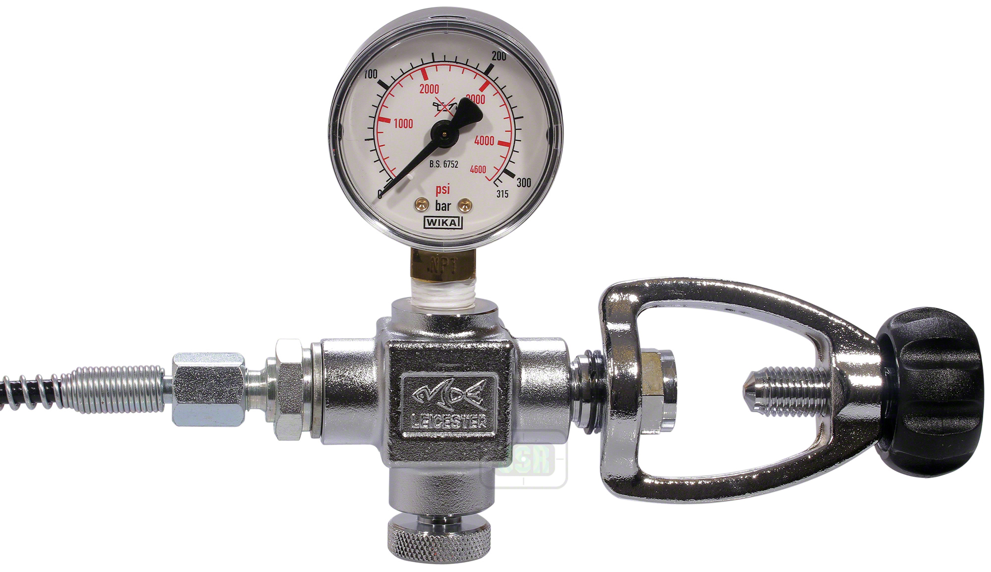 MDE A CLAMP PCP Air Gun Rifle CHARGER Filling Charging Adaptor + Hose