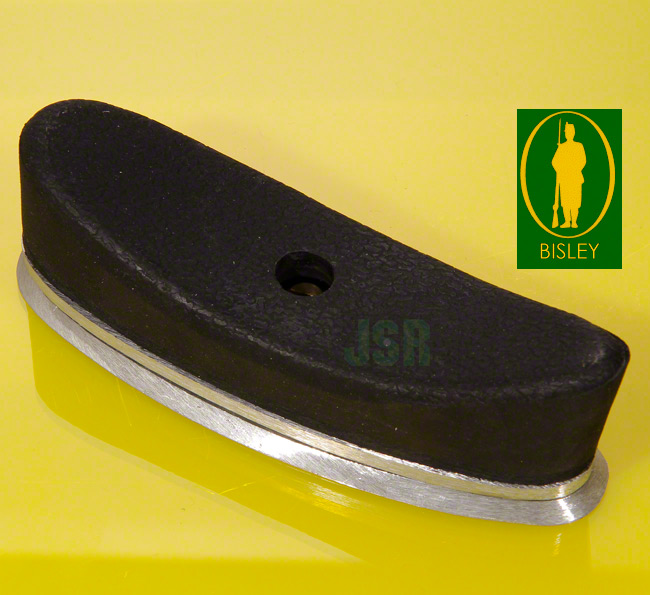 Bisley Adjustable Rubber RECOIL BUTT PAD Stock Shoulder Rifle Buttplate