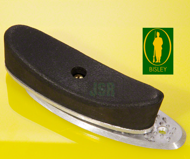 Bisley Adjustable Rubber RECOIL BUTT PAD Stock Shoulder Rifle Buttplate