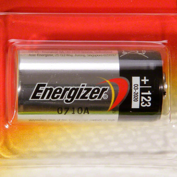 View Item Energizer 123 Lithium Battery CR123A