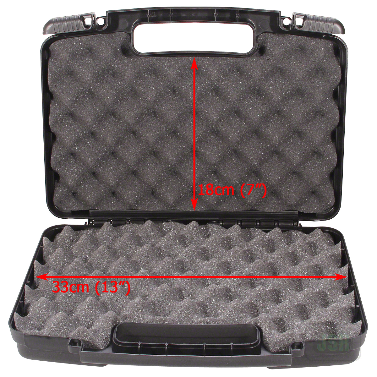 Flambeau HARD PISTOL CASE For Air / Co2 / BB / Air Soft Pistols Storage
