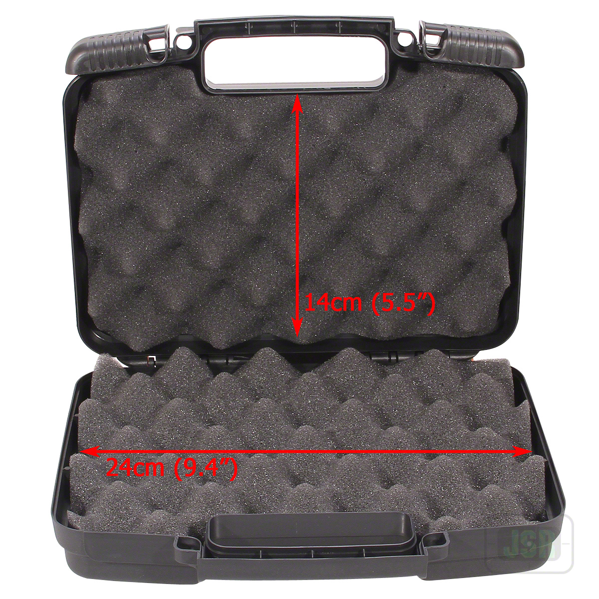 Flambeau HARD PISTOL CASE For Air / Co2 / BB / Air Soft Pistols Storage