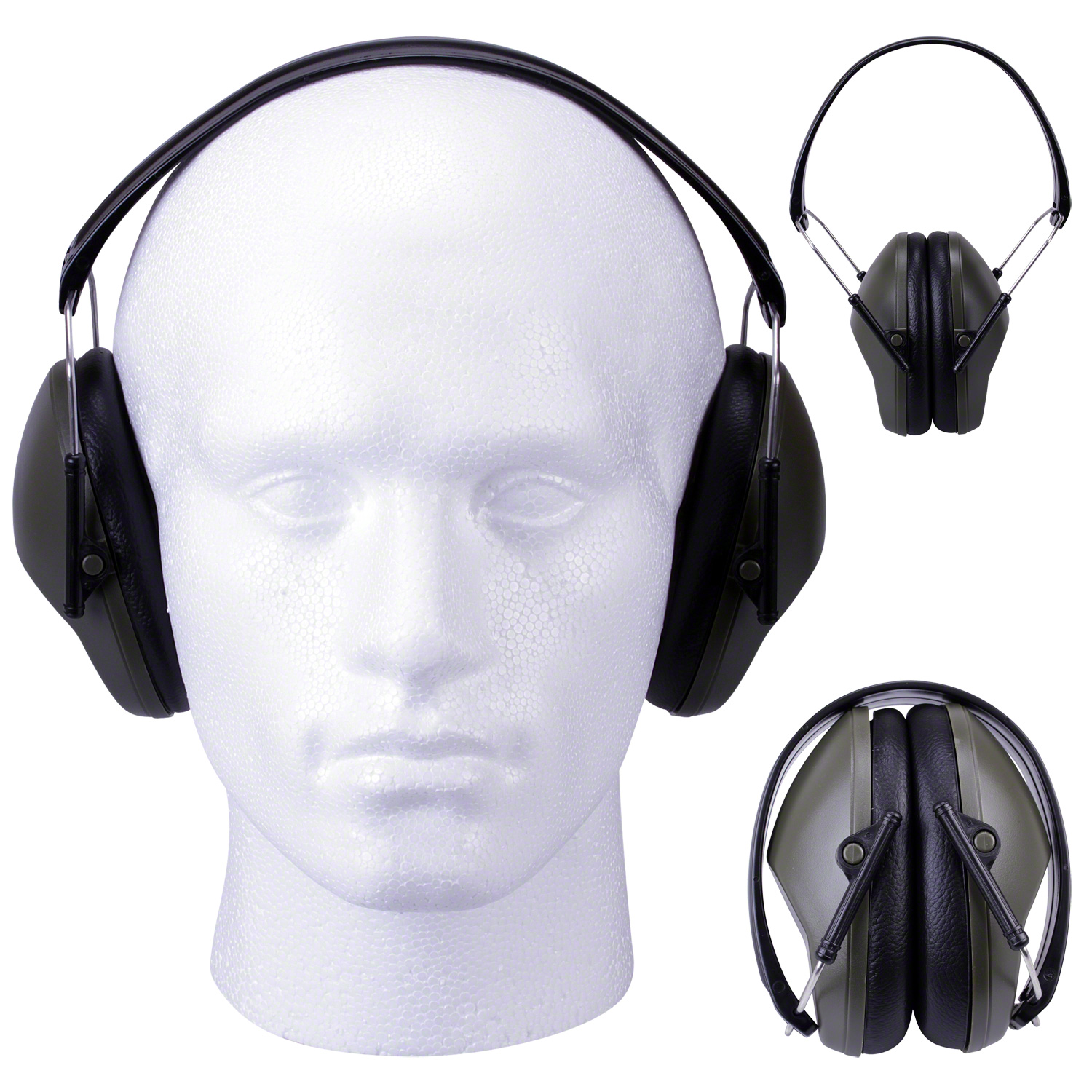GunTuff Folding Compact Shotgun Ear Defenders Shooting Hearing Muffs