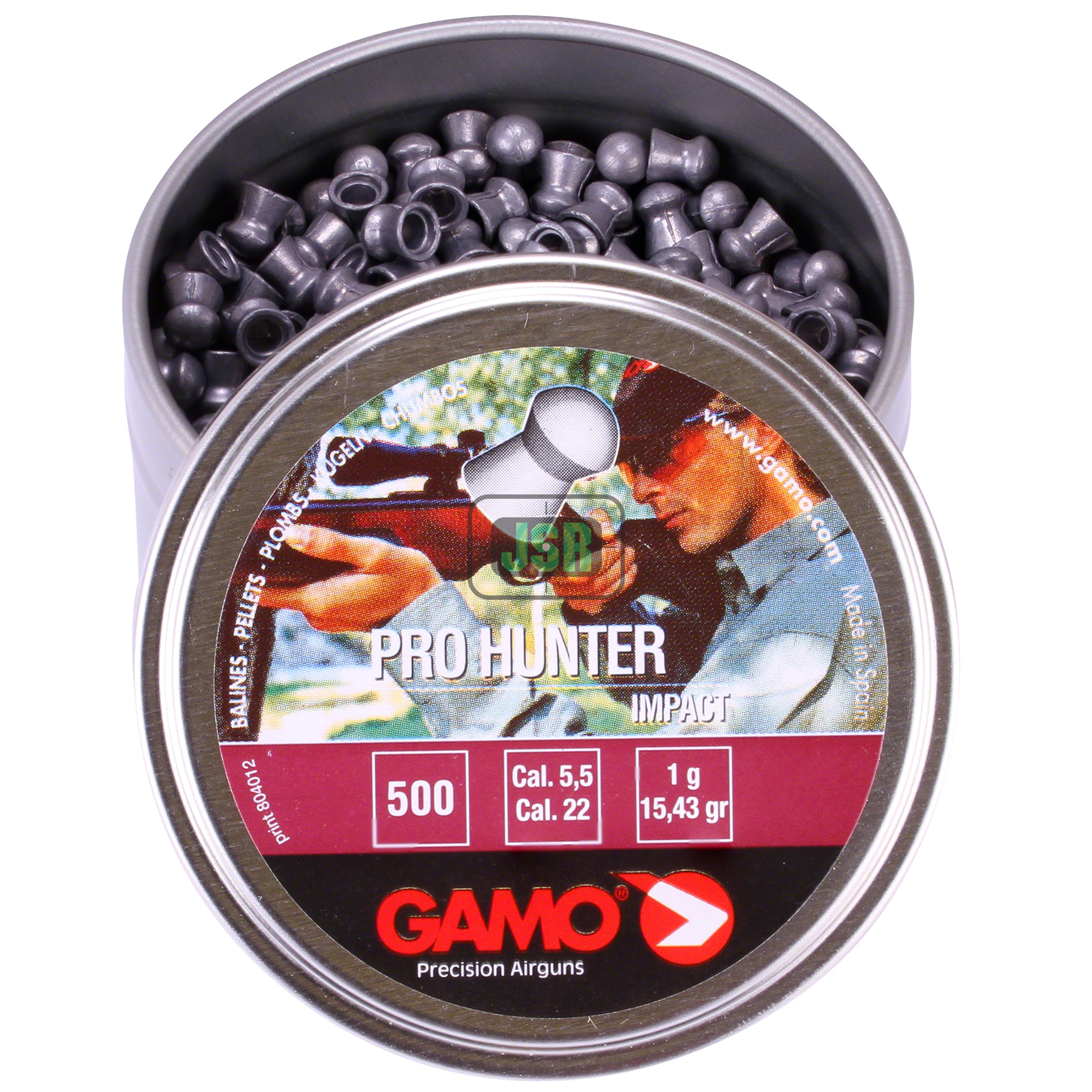 500 Gamo Pro Hunter .22 DOMED PELLETS Air Gun Rifle Pistol Airgun Hunting 5.5mm eBay