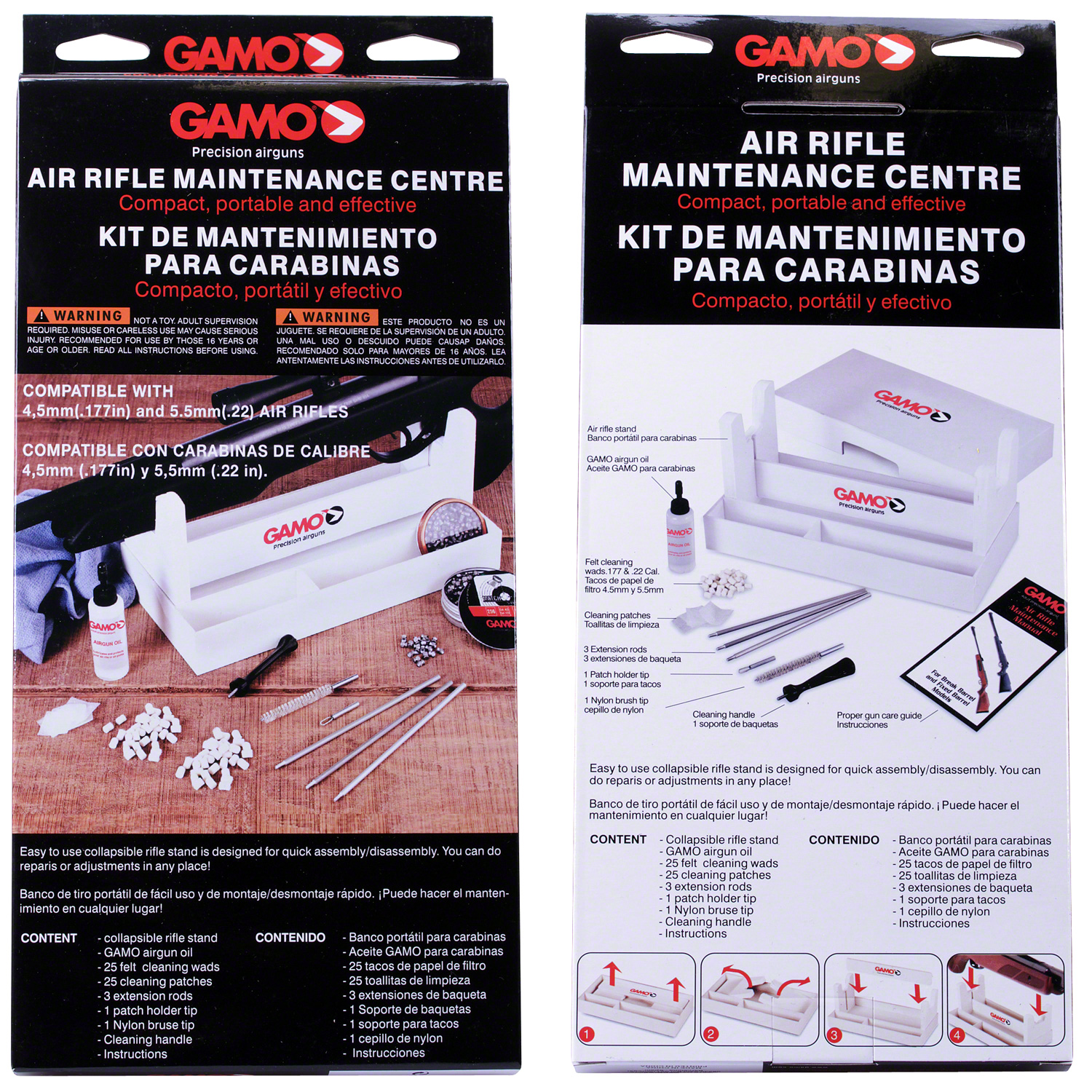 Gamo BSA Air Rifle Gun Cleaning Kit Maintenance Centre Stand Airgun Oil 177 22 eBay