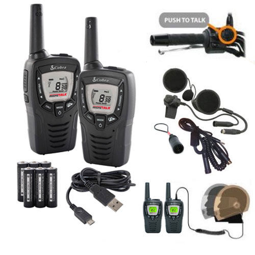 NEW TDS FULL FACE MOTORCYCLE MOTORBIKE KIT WALKIE TALKIES AND KIT PUSH TALK