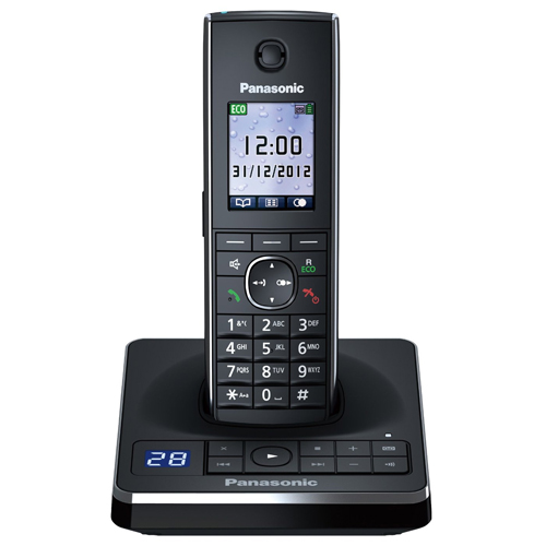NEW PANASONIC KXTG8561EB DECT SINGLE HOME PHONE WITH ANSWER MACHINE