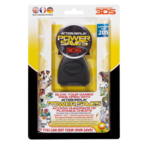 use action replay powersaves for 3ds to get pokemon