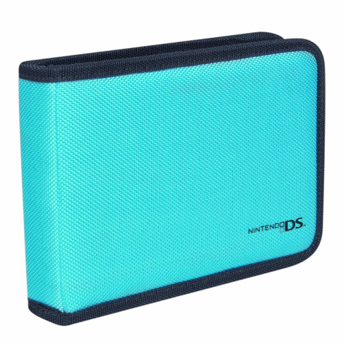 POWERA NINTENDO UNIVERSAL FOLIO TEAL BLUE ZIP CASE NINTENDO 3DS DSI XL