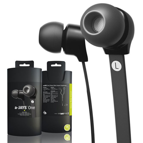 BRAND NEW JAYS AJAYS ONE HEAVY BASS IN EAR EARPHONES HEADPHONES IN