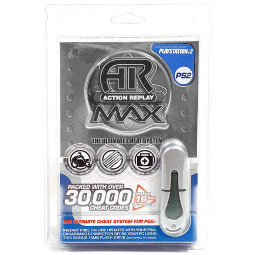 NEW DATEL DIRECT PS2 ACTION REPLAY MAX EVO CHEAT CODES SYSTEM 