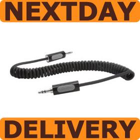 GRIFFIN AUX COILED 6268 AUXCBLC AUDIO CABLE 6FT 3.5mm. product