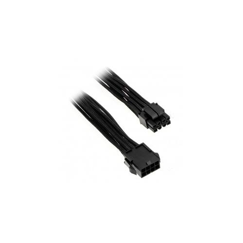 Phanteks 8Pin EPS12V Cable Extension 50cm Sleeved Black Sleeved Cable