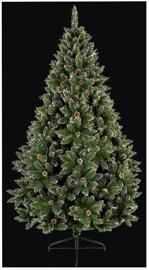 1 8m pvc rocky mountain christmas tree with cones snow 1 8m pvc rocky mountain christmas tree with cones snow