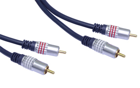 Find the best prices and offers Cable-Tex OFC 5m 2 x RCA Phono Plugs to double Male OFC