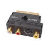 View Item Scart Adaptor Phono RCA and SVHS S-Video and Switch