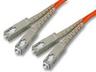 View Item FIBRE OPTIC SC - SC PATCH LEAD CABLE 62.5/125um 2m