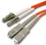 View Item FIBRE OPTIC LC - SC PATCH LEAD CABLE 62.5/125um 2m