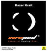 View Item Corepad Skatez Mouse Feet Razer Krait Mouseglidez