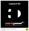View Item Corepad Skatez Mouse Feet Logitech G3 Mouseglidez