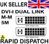 View Item DVI-I Male - DVI-I Male Dual Link Cable 5m 29 pin