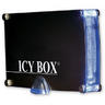 View Item Icy Box 3.5" IDE/PATA USB2 Black External Hard Drive Caddy with Blue LED illumination IB-351U-B-BL
