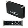 View Item Icy Box 3.5" IDE/PATA USB2 & Firewire Black External Hard Drive Caddy IB-351UE-B