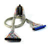 View Item Round Fast Parallel ATA 133 IDE Drive Cable Silver 90 cm