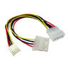 View Item Internal Molex LP4 to Floppy Drive FDD Power Connector Cable