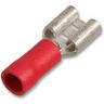 View Item Female Spade Push On Terminal 6.3 x 0.8mm Red x 100