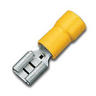 View Item Female Spade Push On Terminal 6.3 x 0.8mm Yellow x 100
