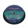View Item Verbatim Re-recordable 4.7GB 4x DVD-RW 10 Pack Spindle