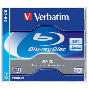 Verbatim BD-RE 25GB Re-writable Blu-ray Disc #43614 Preview