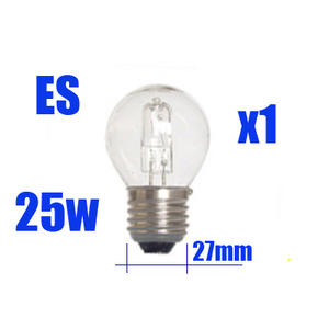 Golf Ball Bulb Halogen 25w=40w Screw Cap ES E27 x 1 Preview
