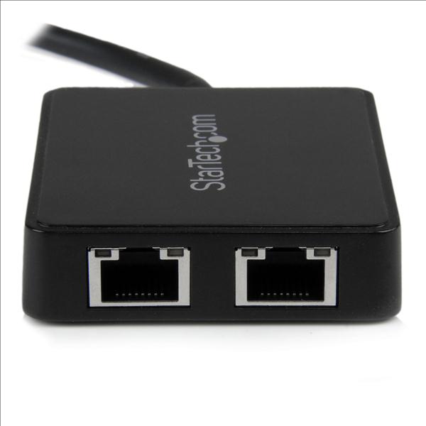 Usb32000spt Startech Usb 30 To Dual Port Gigabit Ethernet Adapter Nic Ebay 2194