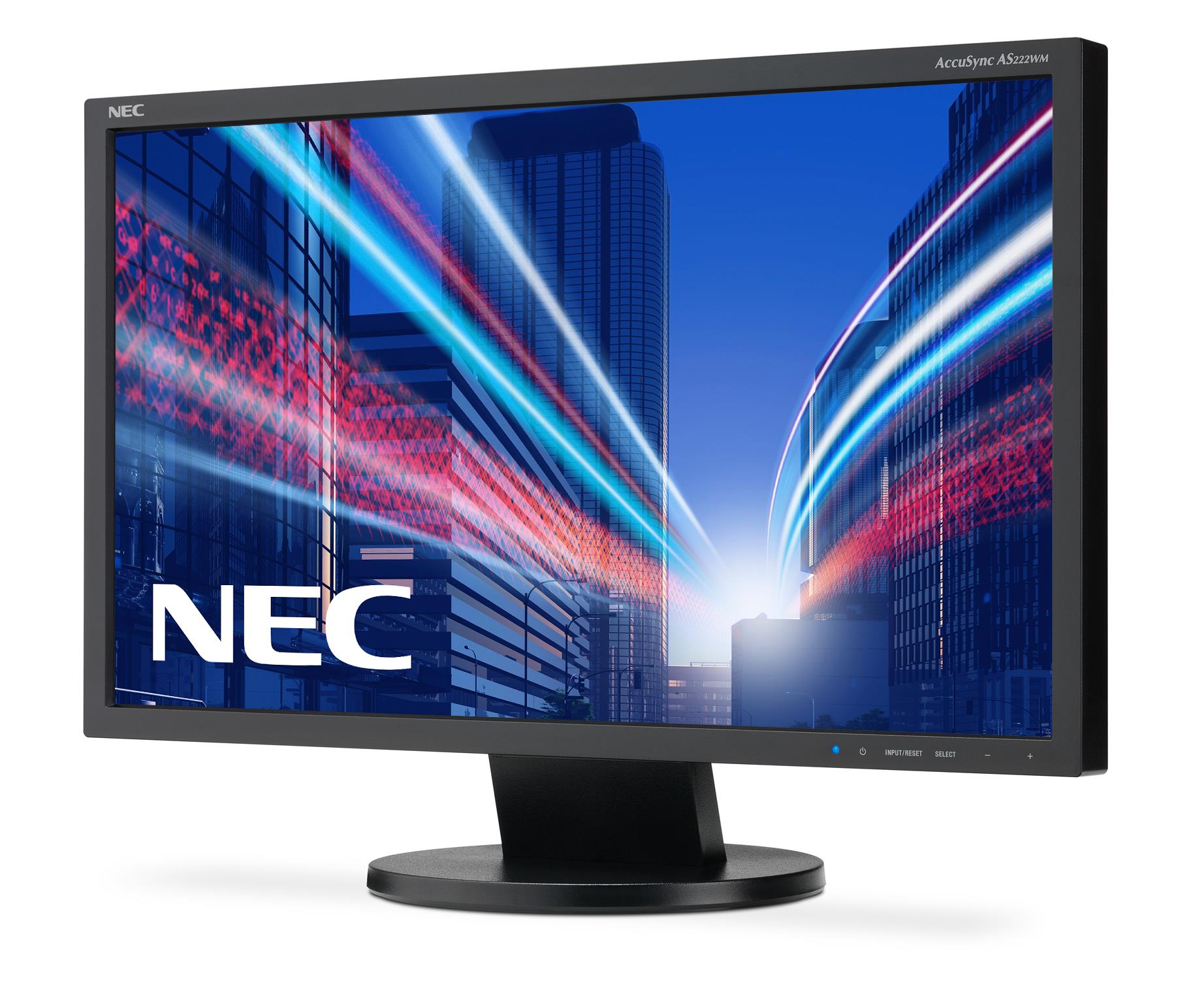 NEC Displays AccuSync AS222WM 21.5" WLED Backlit Monitor 10001 250cd
