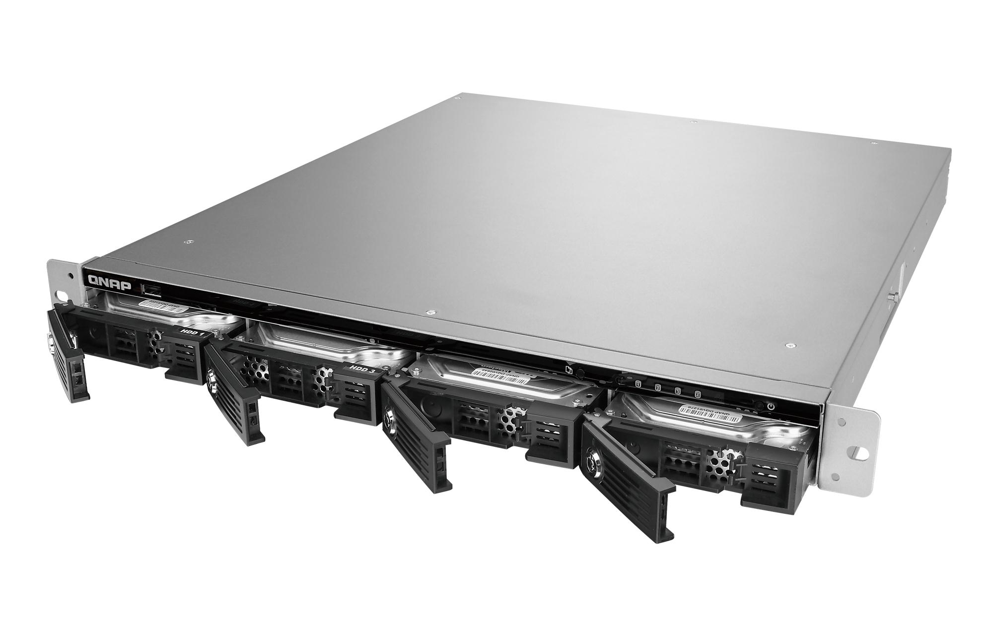 QNAP TS469USP Rack 4Bay NAS Server Atom 2.13GHz 1GB eBay