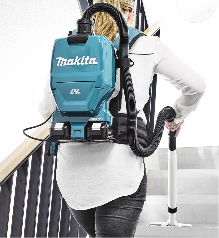 Makita DVC260Z Twin 18v Backpack Vacuum Body eBay