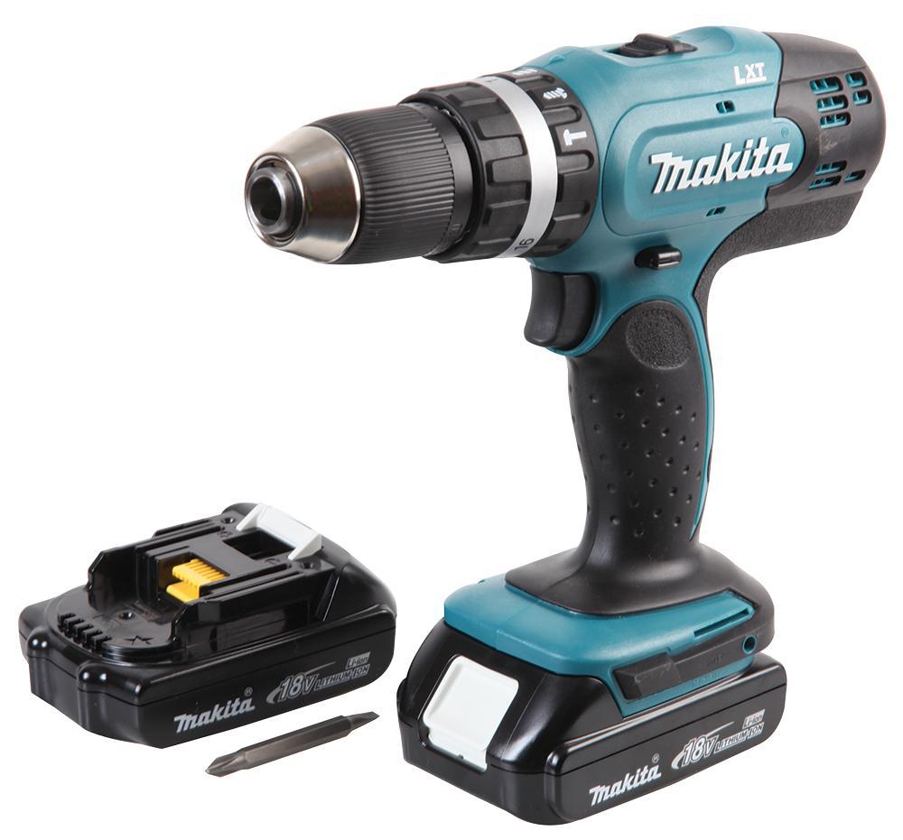 Makita DHP453RYX5 18v Combi Drill & 101 Bit Set Kit