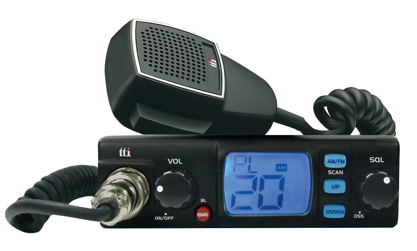 TTI (radios) TCB560 Cb Radio Multi Standard, Compact 12/24v