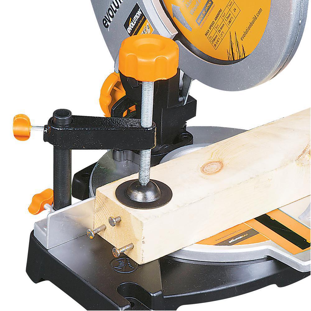 Evolution (powertools) 210mm 1200w Multipurpose Table / Mitre Saw 230v