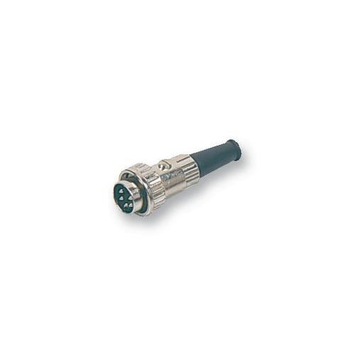 PREH 71430040 CIRCULAR DIN CONNECTOR, TWIST LOCK, 4 PIN DIN PLUG