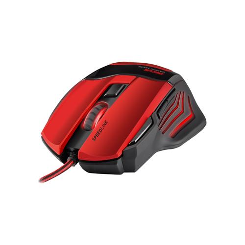 SL6397BK SPEEDLINK Decus 5000DPI Laser Gaming Mouse, USB, Red/Black eBay