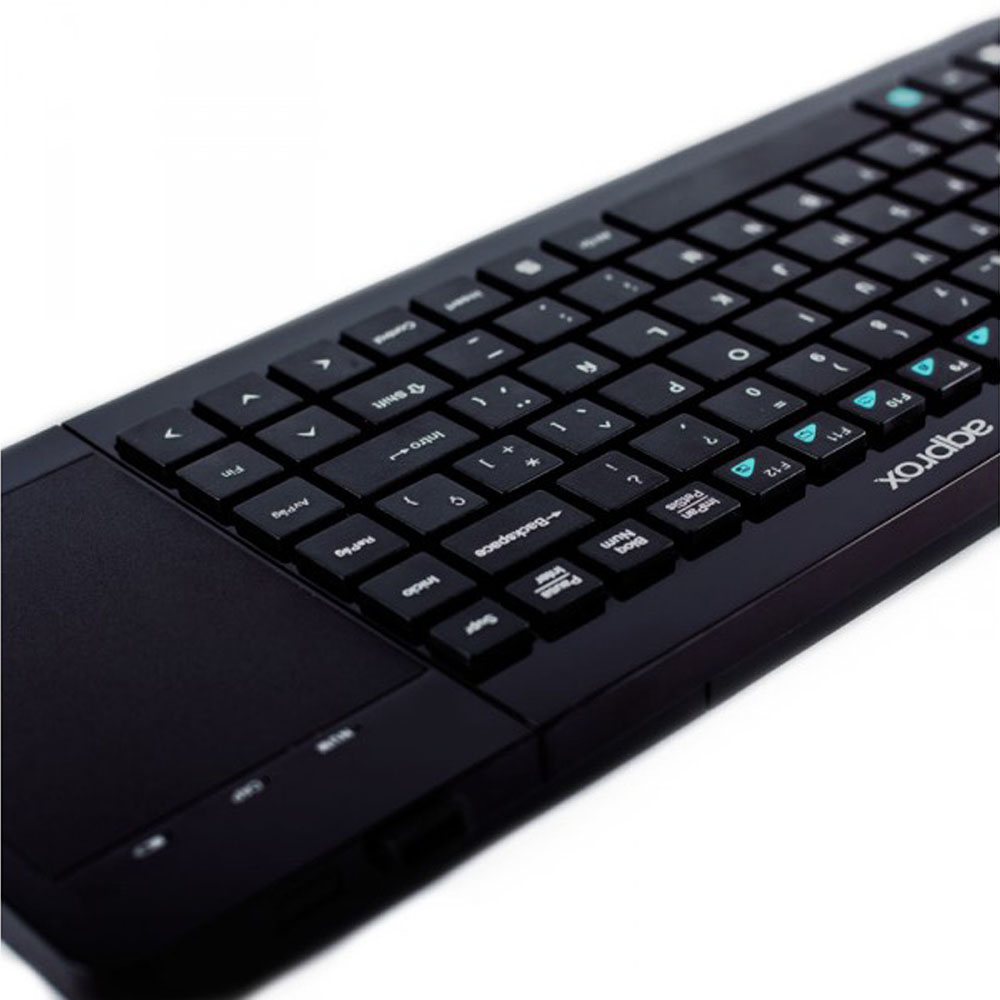 APPKBTV02UK APPROX Wireless Keyboard and Touchpad Mouse for Smart TV