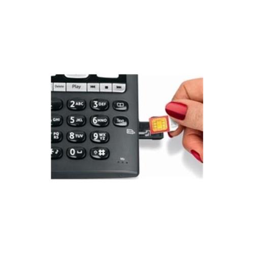 BT Paragon 650 Corded Telephone with Digital Answering Machine (Black